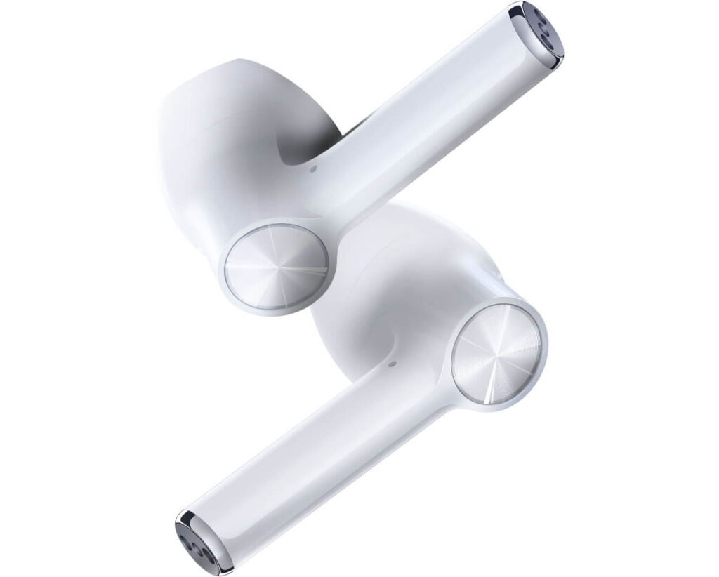 OnePlus Buds true wireless headphones are available in gray, white, and blue for $79. This is the first pair of true wireless headphones. They are launched together with the OnePlus Nord midrange smartphone, about which we said a few words here.